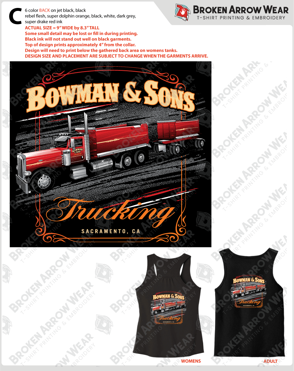 Bowman & Sons Trucking-281990-Option C