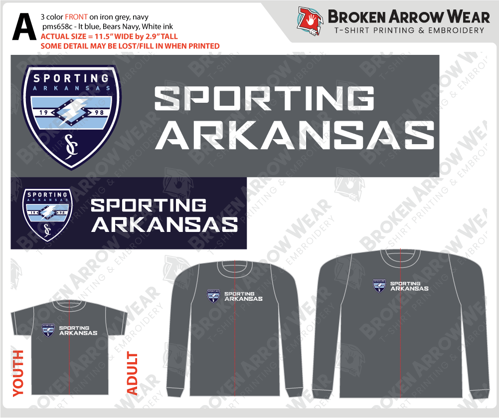 Sporting Arkansas Soccer Club-290805-Option A