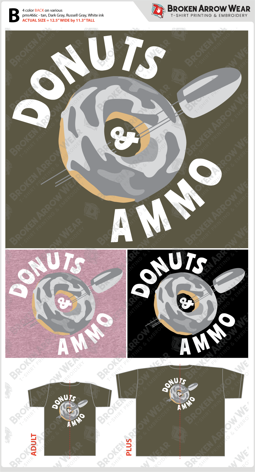 Donuts & Ammo-297485-Option B