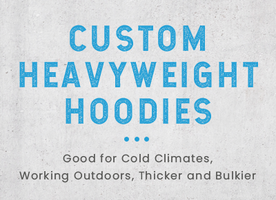 custom heavyweight hoodies