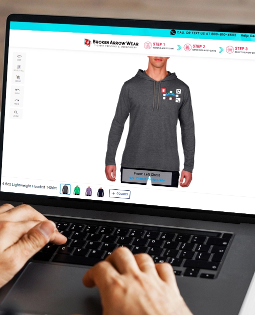 designing heavyweight hoodies online