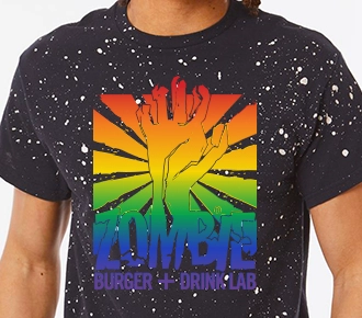 pride screen printing design example