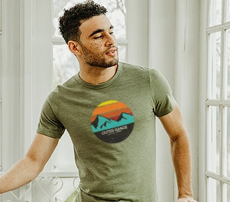 Men's Triblend T-Shirt - The most comfortable custom printed tee available