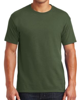 army t shirt color